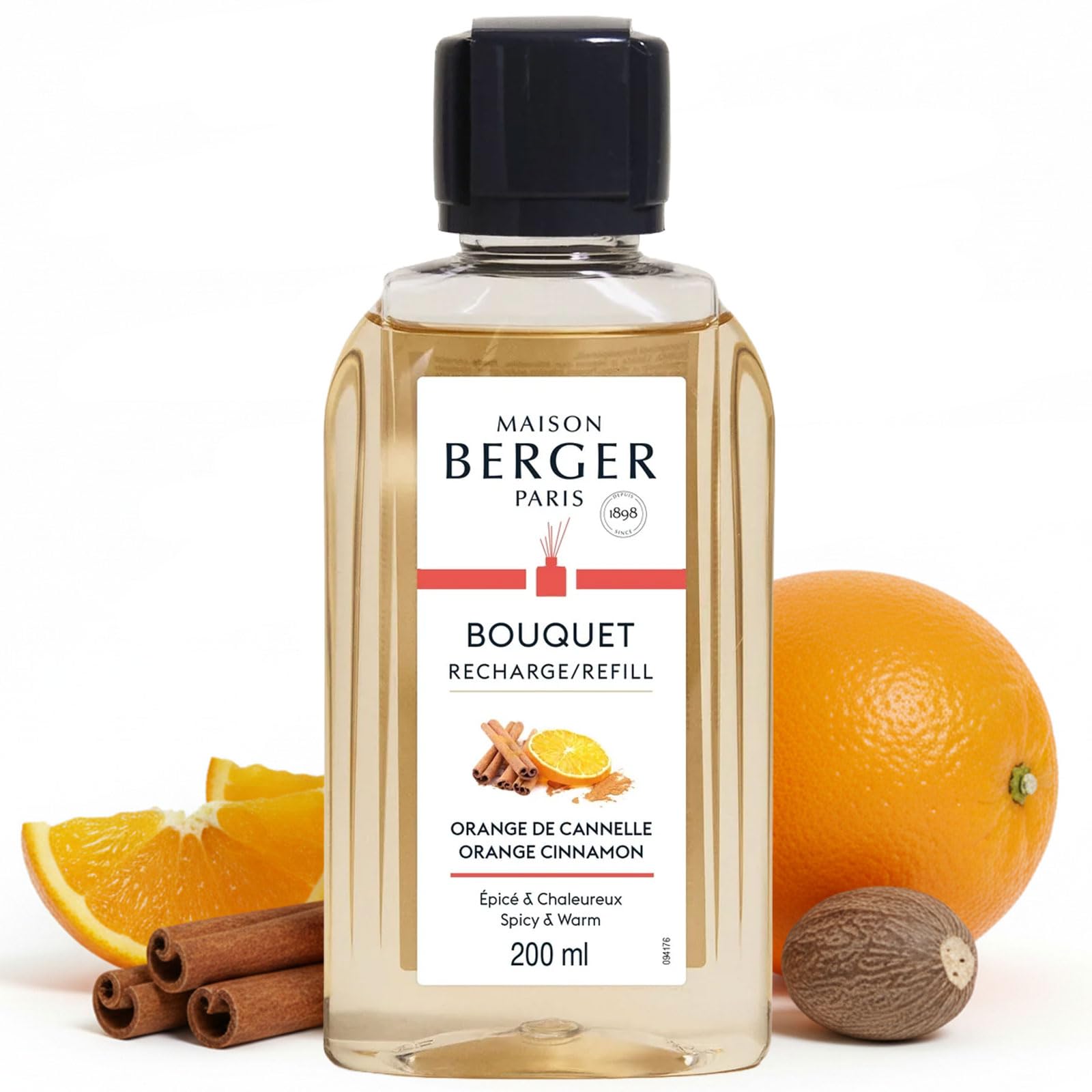 Parfum Berger Reed Deffuser Refill - Orange Cinnamon - 200 ml/ 6.76 fl oz-picture-46