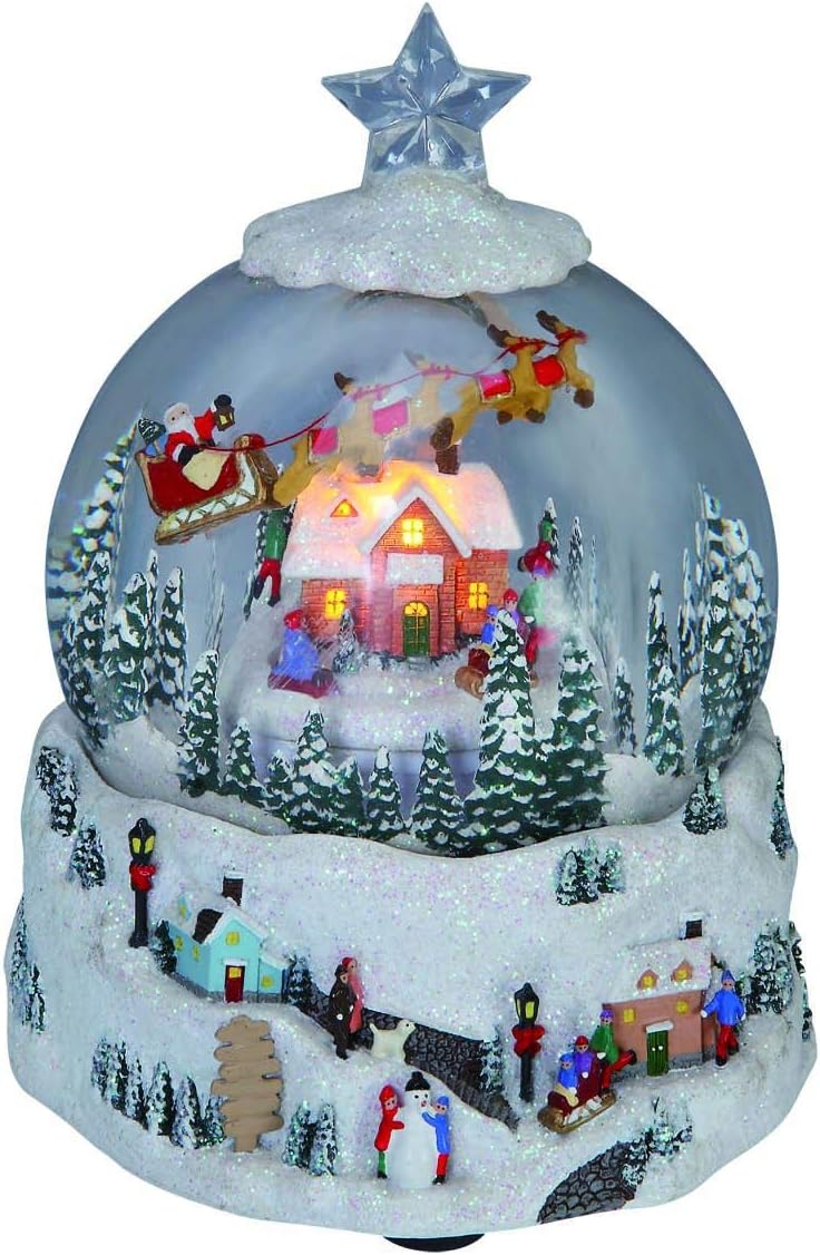 Santa Snowglobe