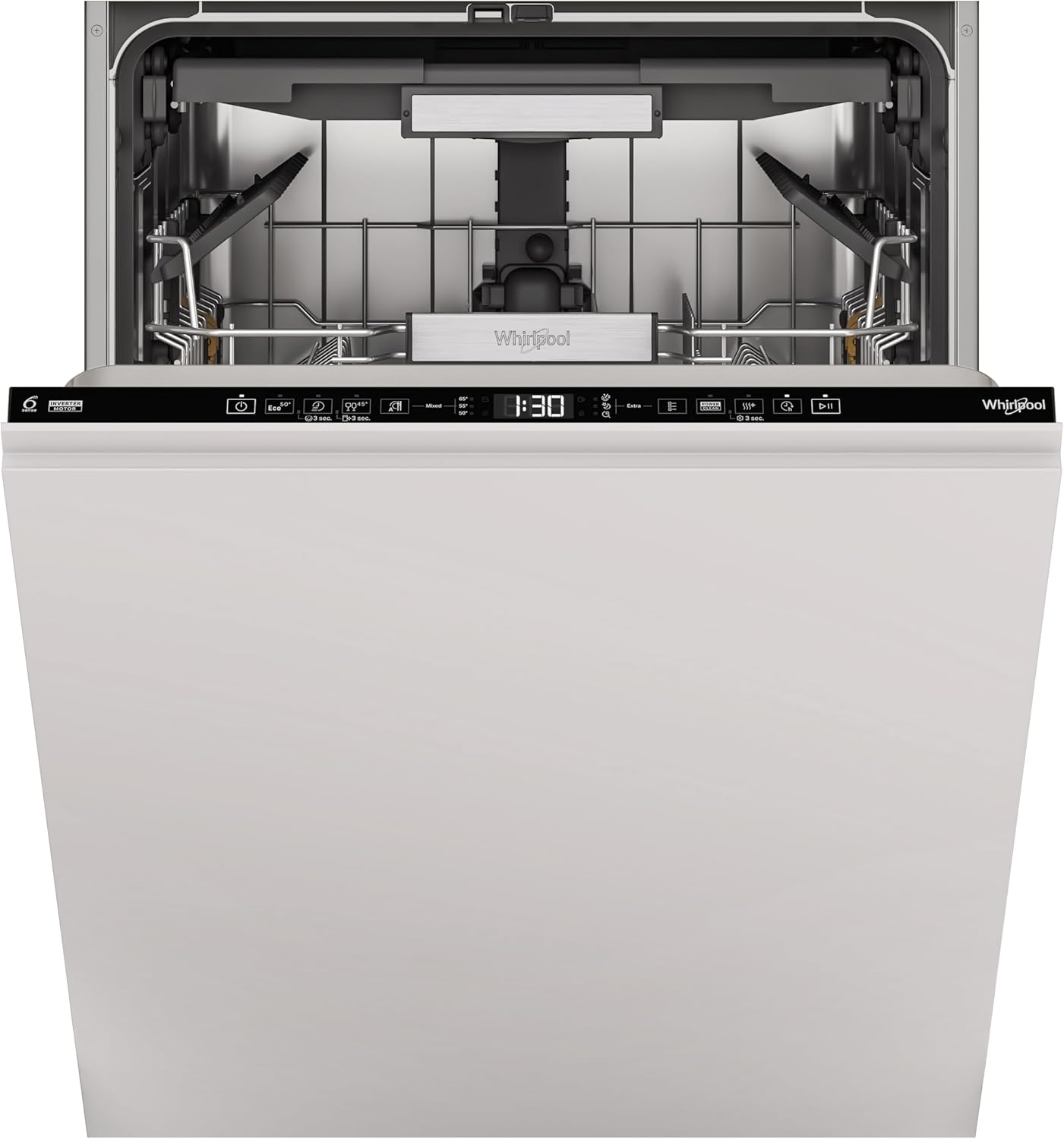 Whirlpool Built-In Dishwasher: Black, Full-Size - W7I HT58 T