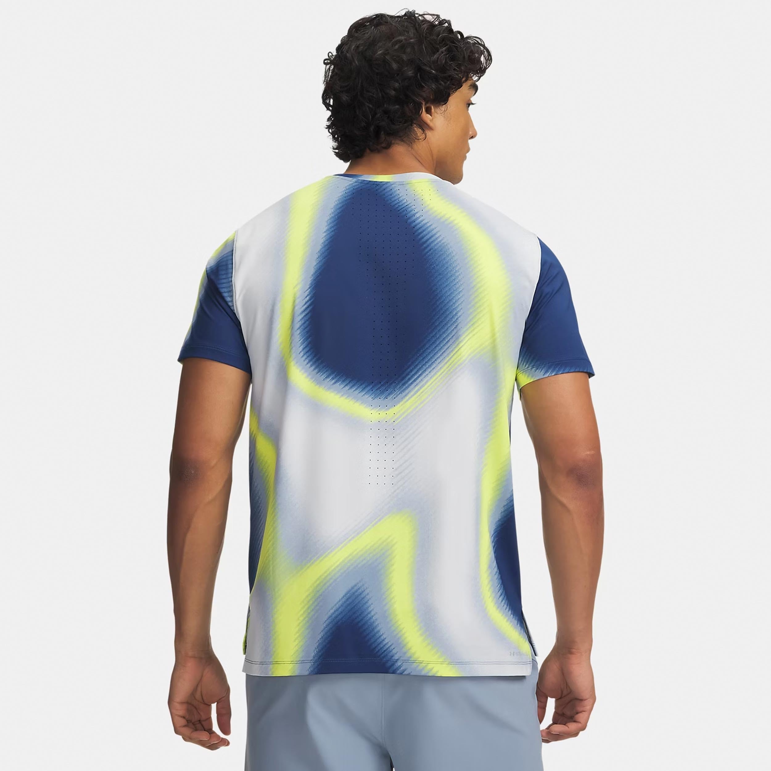 Under Armour Velociti Pro Print Laufshirt Herren blau - Blue S