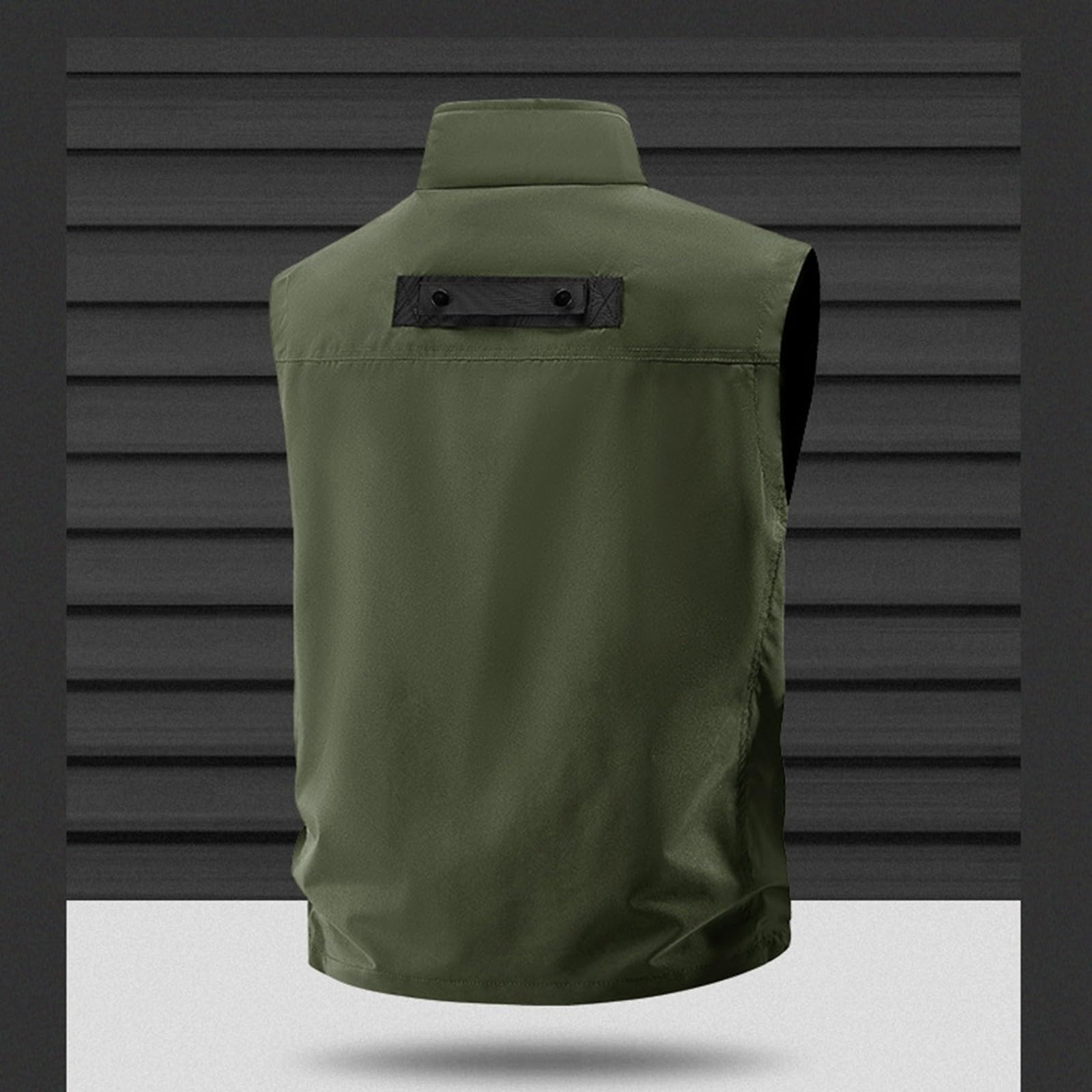 Chaleco de caza ligero para hombre, chaleco de caza ligero para hombre, chaleco funcional, informal, chaleco funcional ligero, chaleco de pesca ligero, chaleco táctico de safari, chaleco de