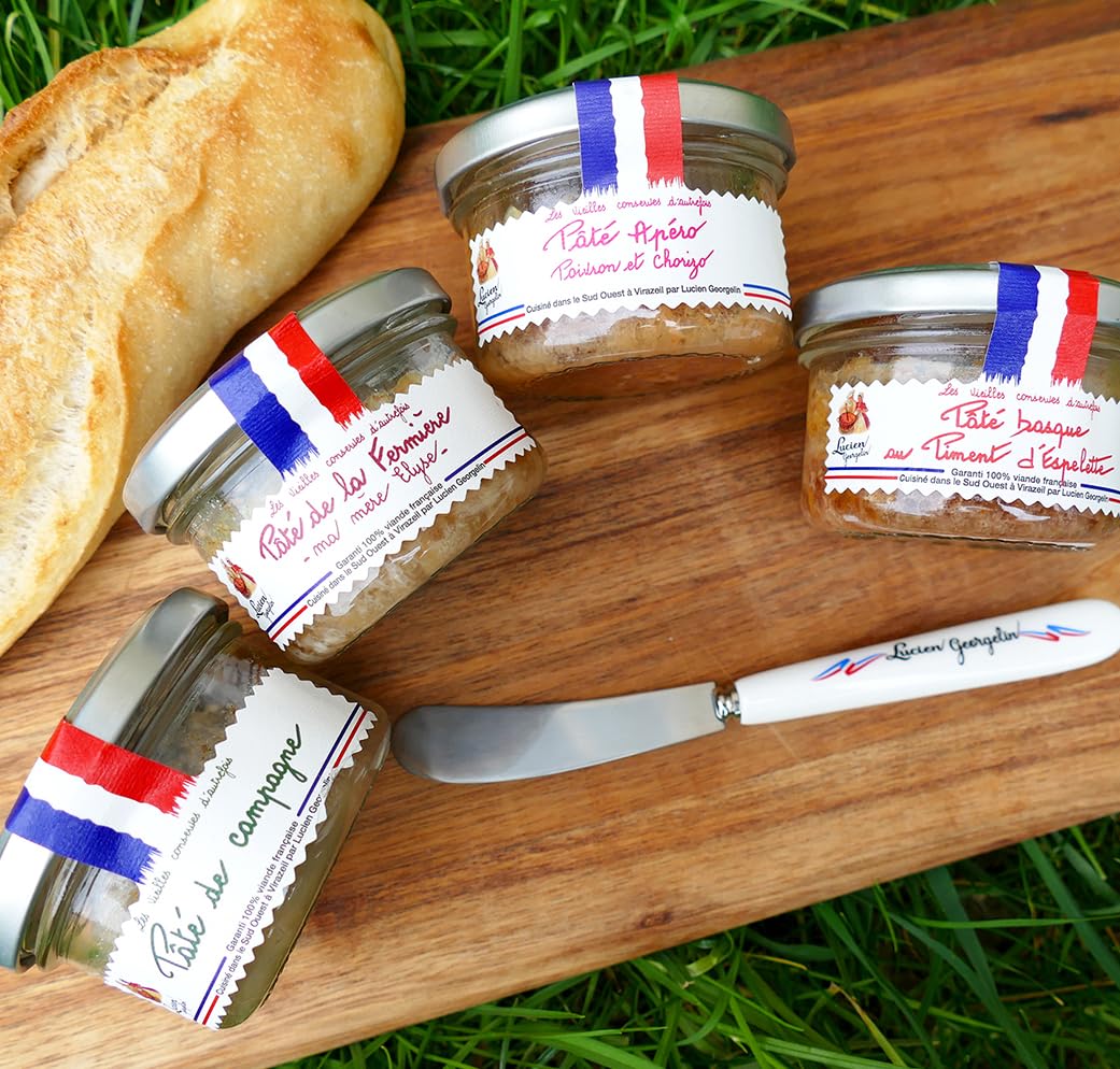 Lucien Georgelin Kit Découverte 10 Pâtés 70g | 100% viandes françaises