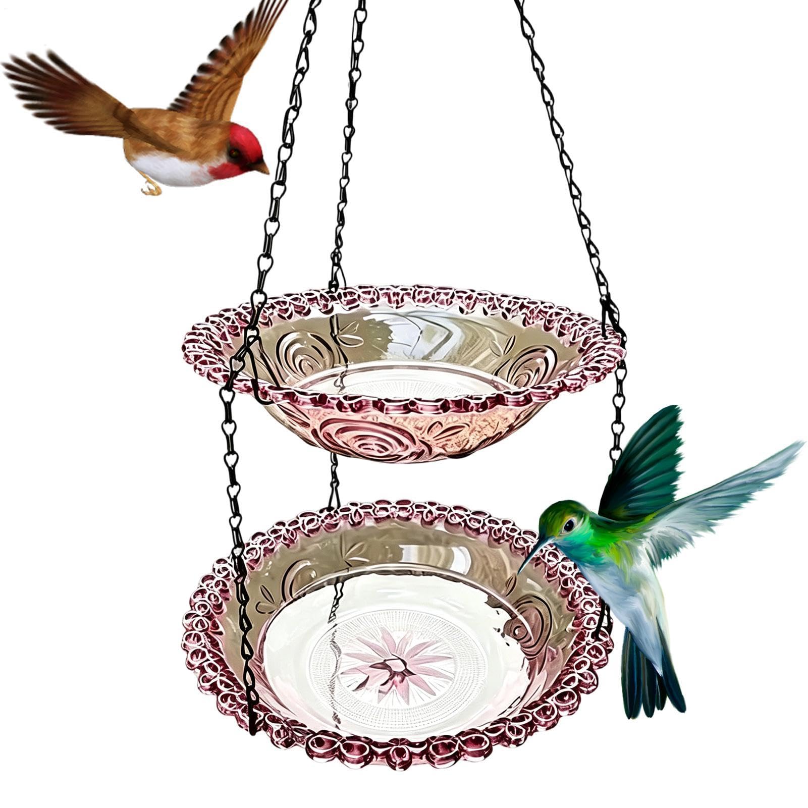 Station de colibri à suspendre pour abriter et nourrir les oiseaux du jardin