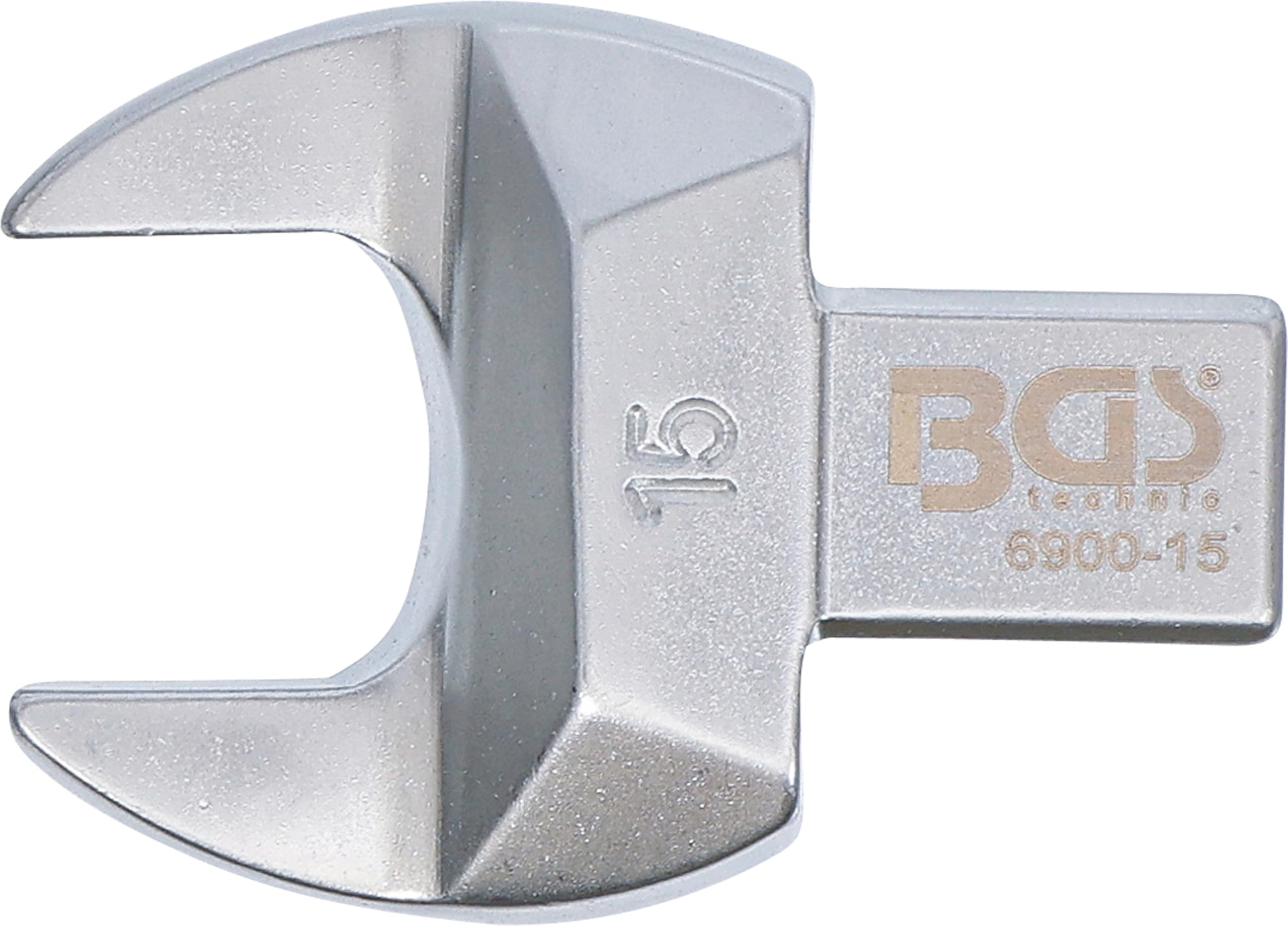 BGS 6900-15 | Clé plate | 15 mm | Empreinte 9 x 12 mm