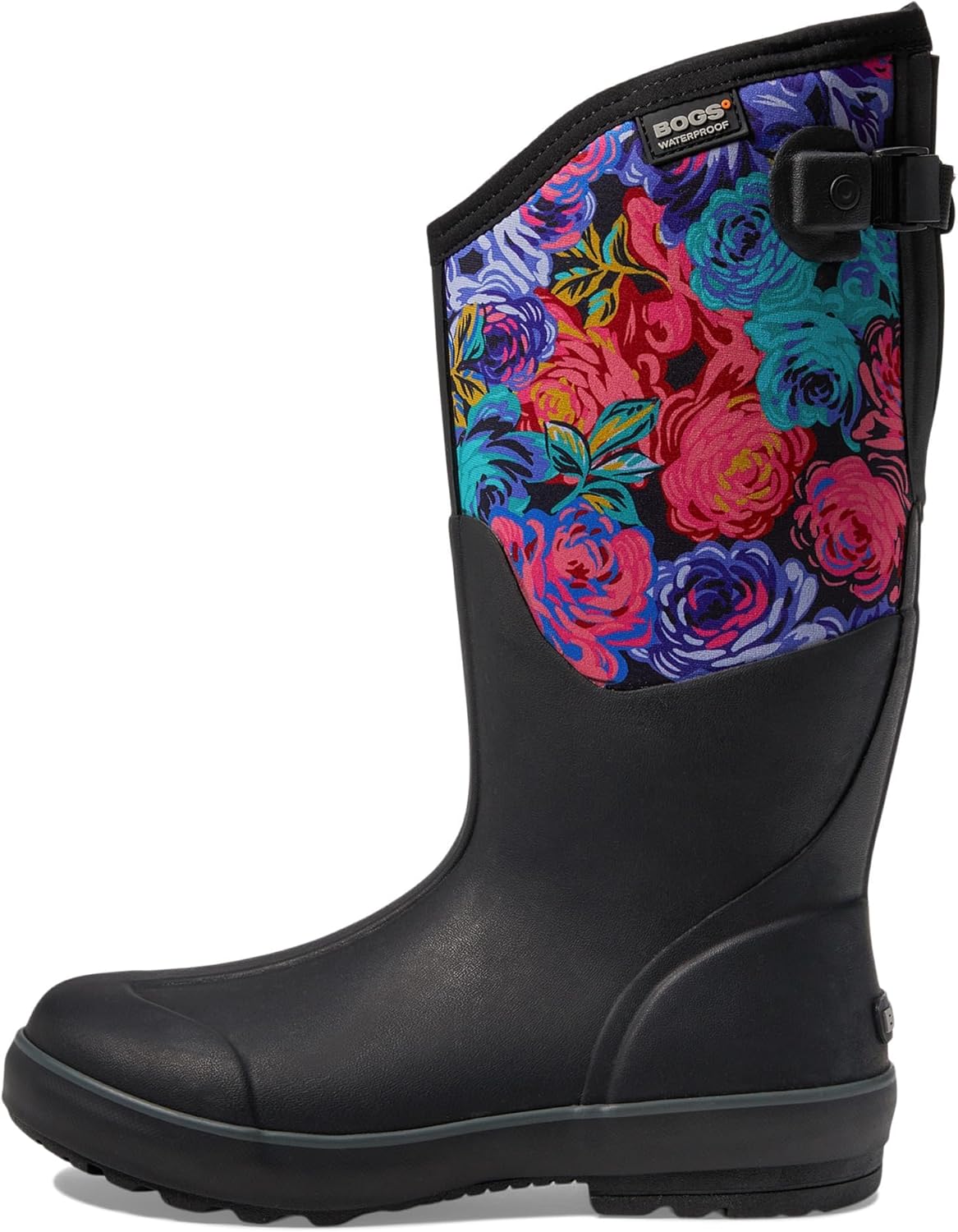 BOGS Women's Classic II Snow Boot, Black Multi, 12