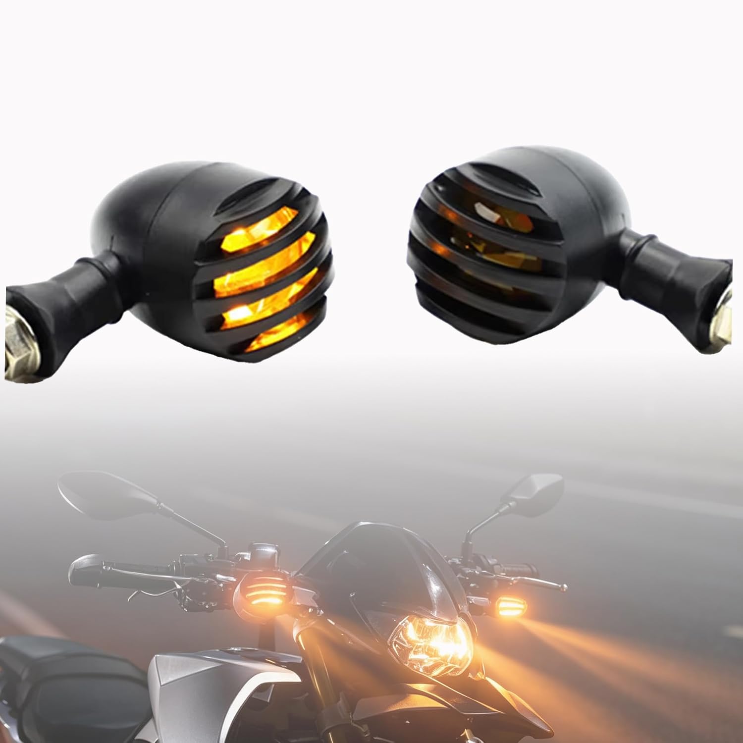 Motorcycle Amber Turn Signal for Indian Pursuit Dark Horse