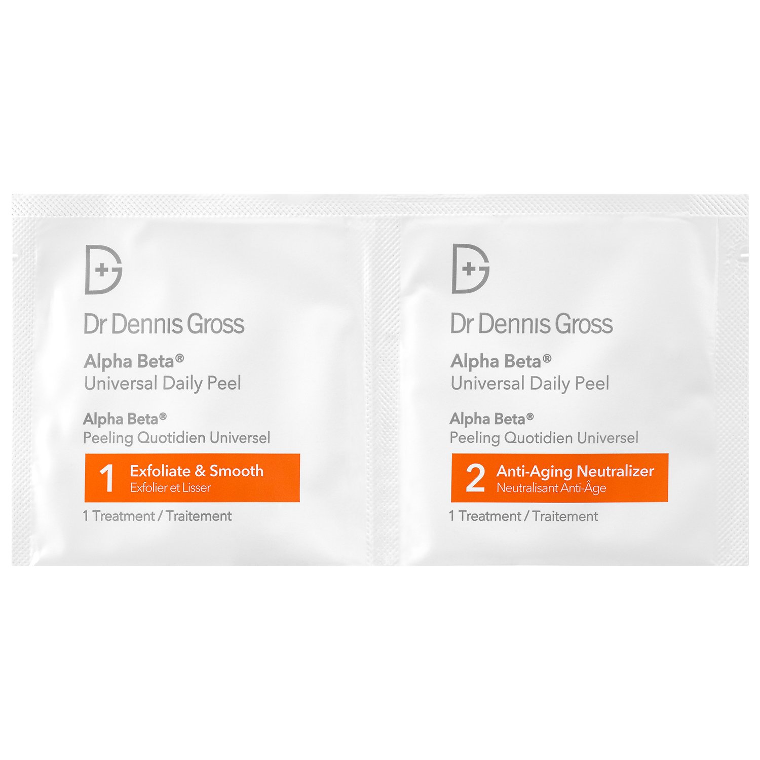 Dr. Dennis Gross Skincare Alpha Beta Universal Daily Face Peel (Original Formula) | 30 Treatment Packets
