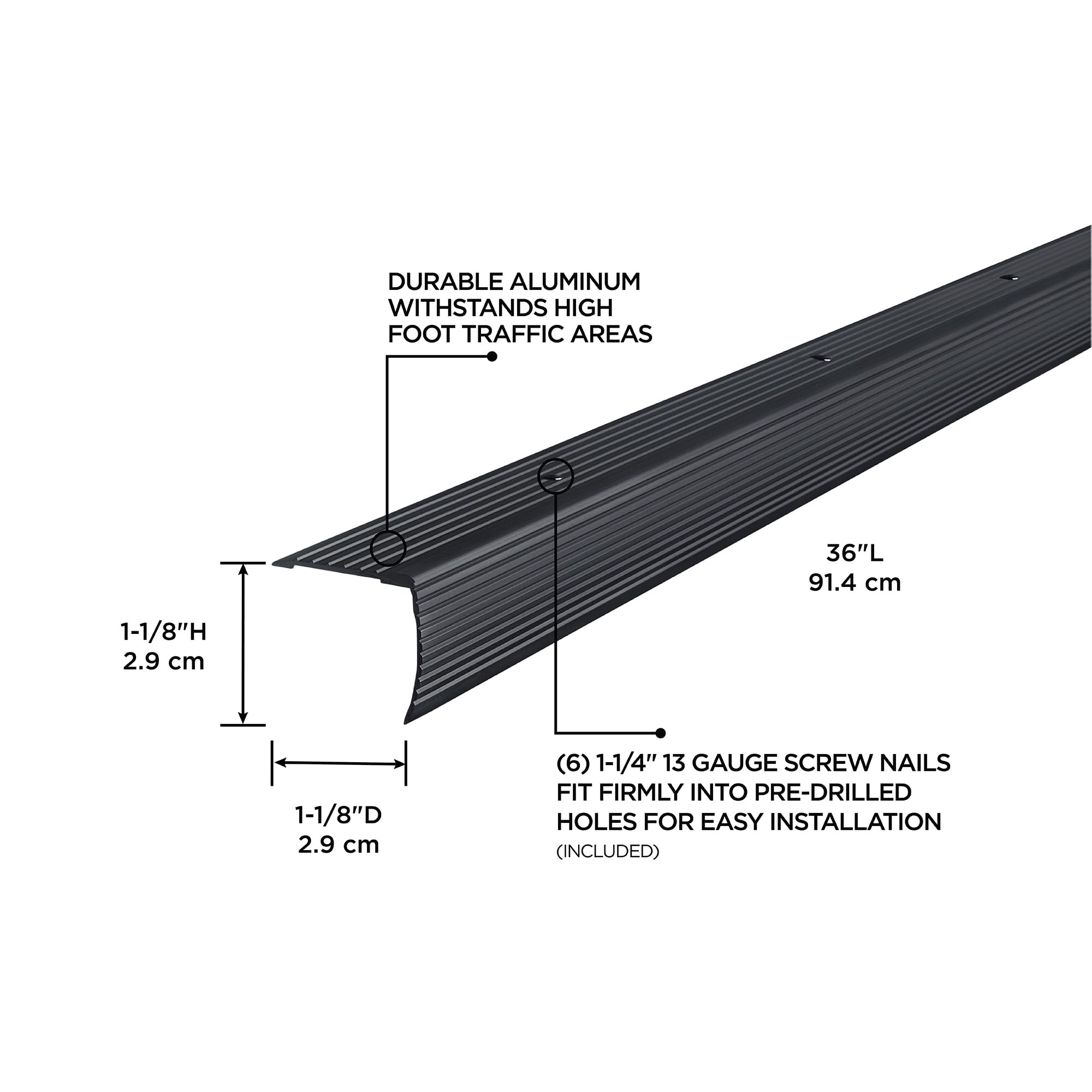 Amazon.com : M-D Building Products 66269 1-1/8 in. X 1-1/8 in. X