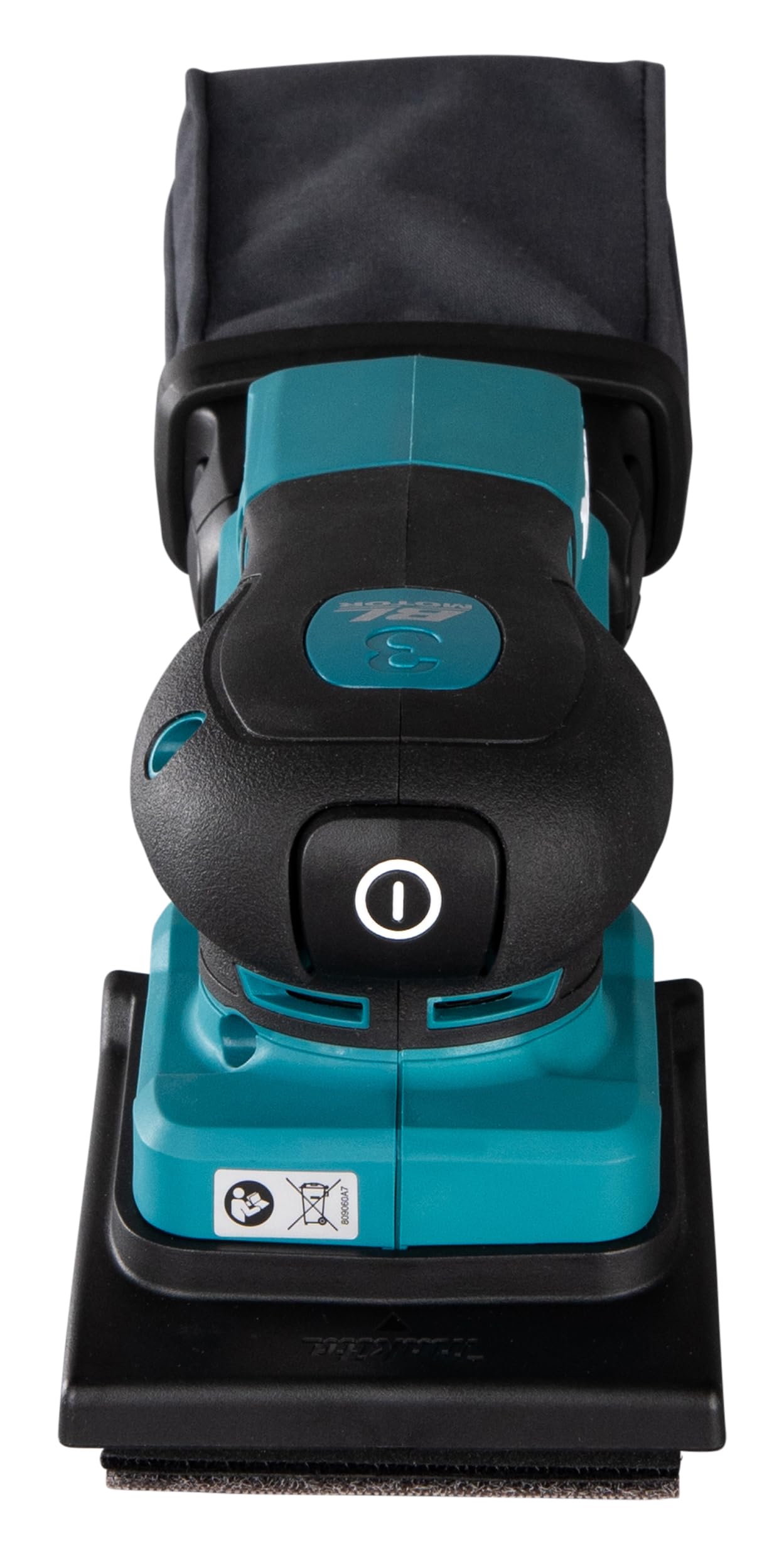Makita BO005CGZ akumulatorowa szlifierka oscylacyjna 40 V maks. / 80 x 130 mm (bez ładowarki i akumulatorów)