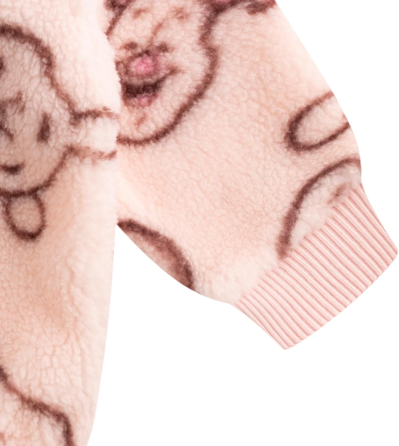 Disney Minnie Mouse Winnie the Pooh Girls Sherpa Coat Jacket for Infant, Toddler, and Big Kids - Image 4