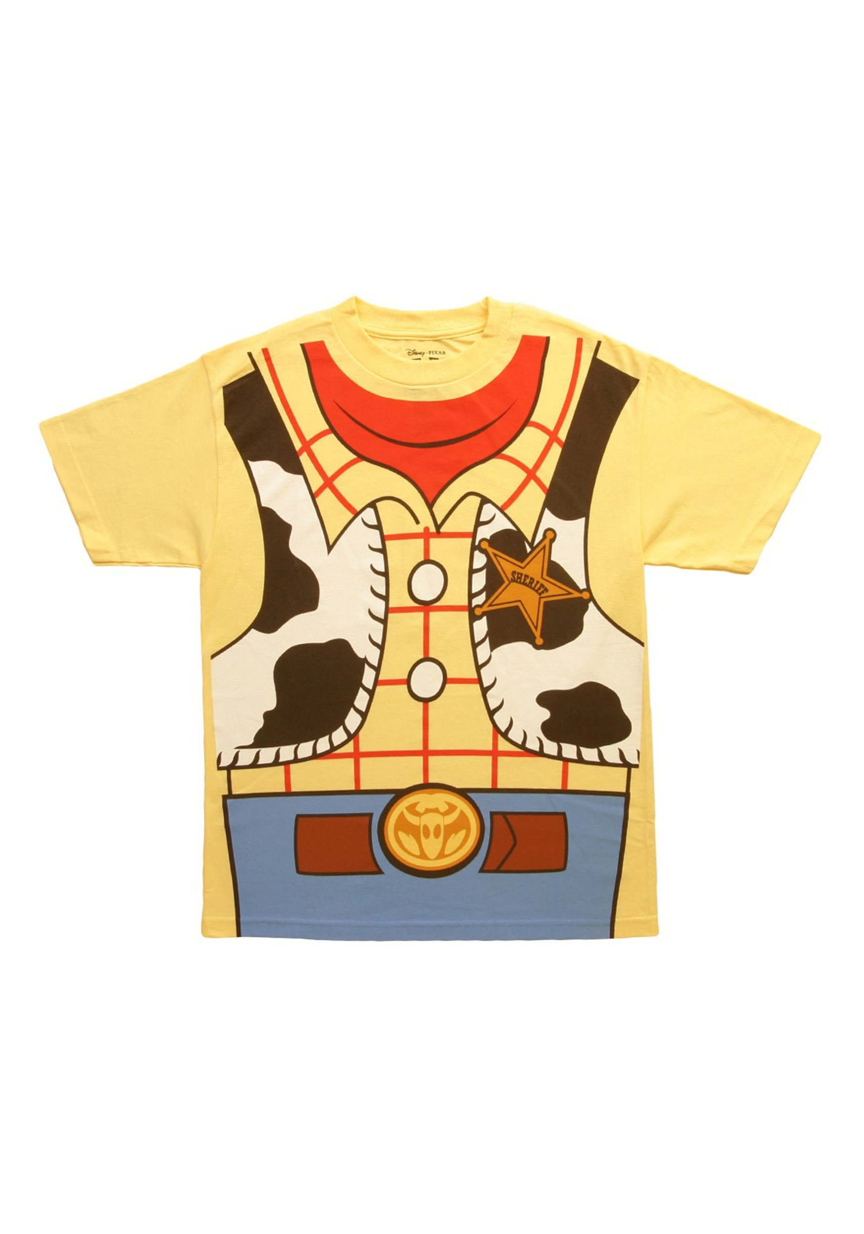 Mighty FineI Am Woody Toy Story Fancy Dress Costume T-Shirt Small