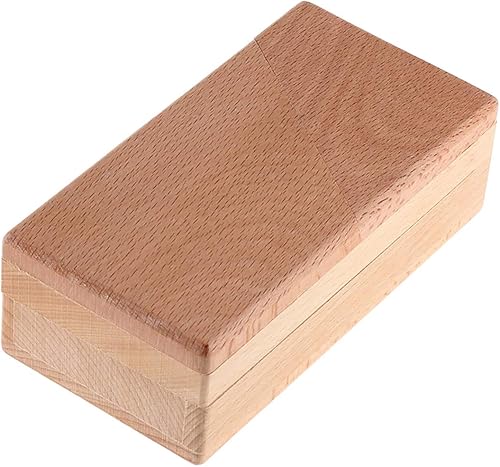 Miniatura 6 de Ahyuan - Caja de regalo con caja de regalo, caja de regalo con apertura secreta, caja imposible, rompecabezas hecho a mano en 3D, rompecabezas