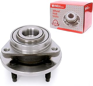 FKG 513205 Front Wheel Bearing Hub Assembly for 2005-2010 Chevy Cobalt, 2003-2007 Saturn ION - 4 Lugs Non-ABS OE Quality