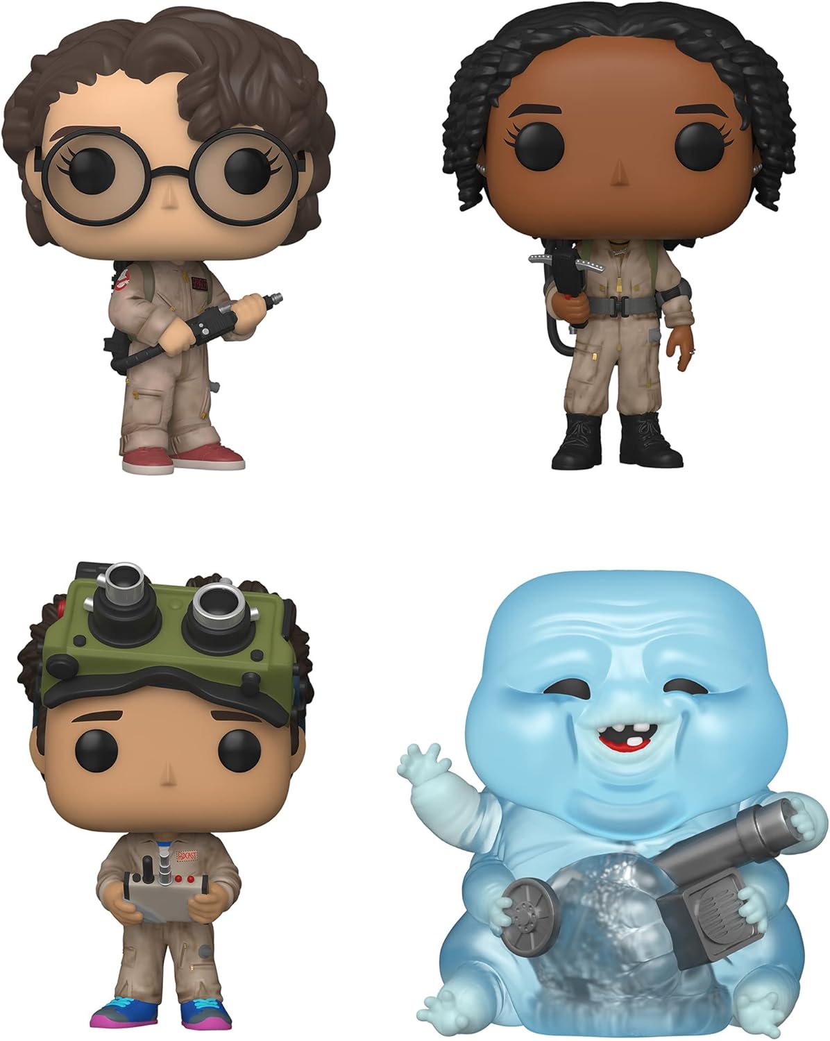Funko Movies: POP! Ghostbusters 2020 Collectors Set 1 - Phoebe, Lucky, Podcast, Muncher