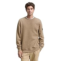 TOM TAILOR 1047803 Maglia di Tuta, 38874-Palm Cashmere Structure