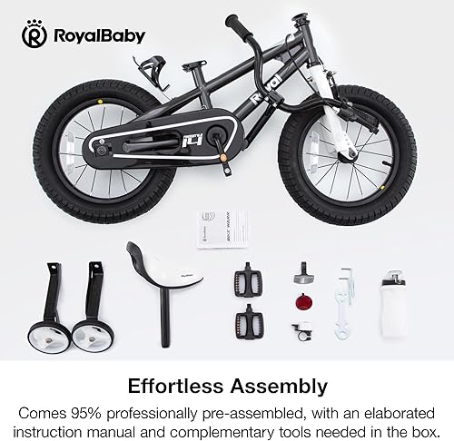 Miniatura 7 de Royalbaby Freestyle Kids Bike 12 14 16 18 20 Inch Bicycle for Boys Girls Ages 3-12 Years, Multiple Color Options