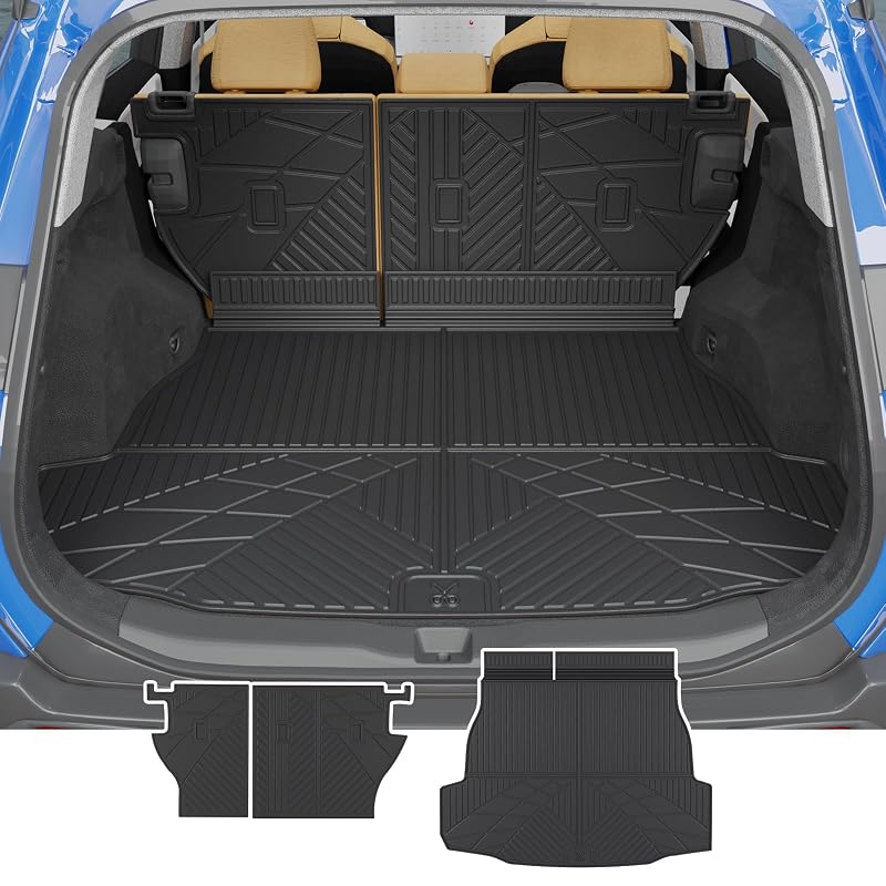 Rongtaod Kit de Tapete para Porta-Malas e Capas de Encosto em TPE para Toyota RAV4 Hybrid 2026