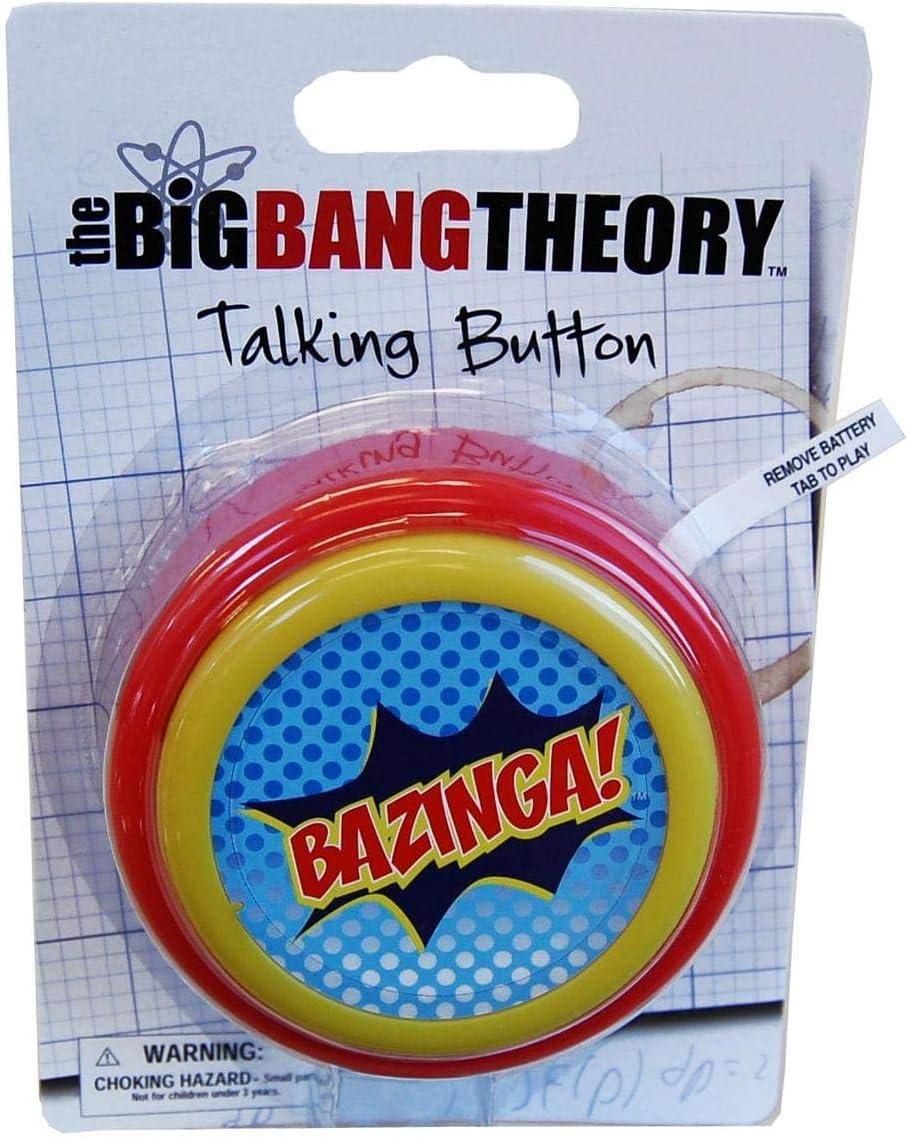 CommonwealthThe Big Bang Theory Bazinga Talking Push Desk Button