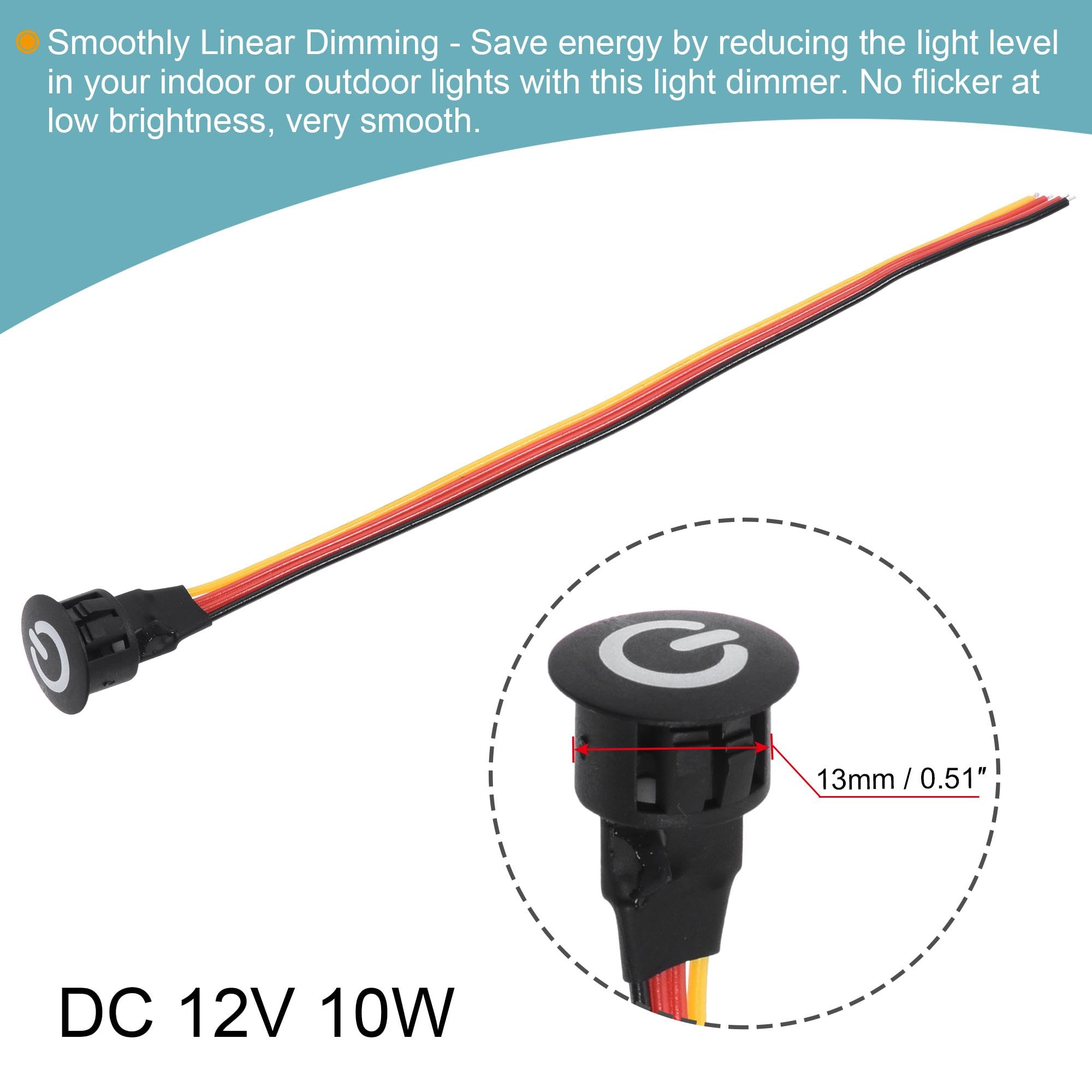 Interruttore E Dimmer Touch 3A 12-24V - Foto 6