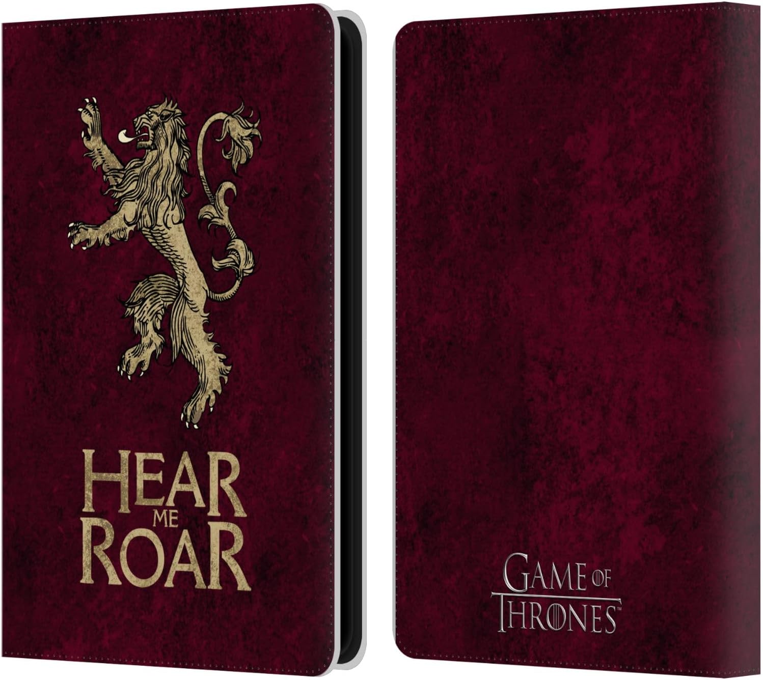 Head Case Designs Officially Licensed HBO Game of Thrones Targaryen Dark Distressed Look Sigils Leather Wallet Case Compatible with Kindle Paperwhite 5 (2021)