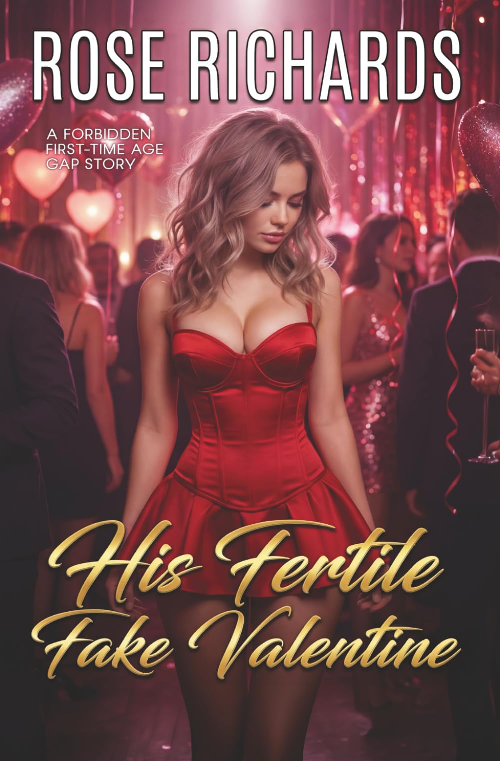 His Fertile Fake Valentine: A Forbidden First-Time Age Gap Story (Forbidden Holiday Wishes)