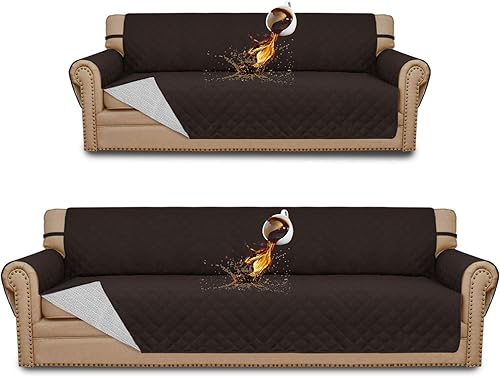 Easy-Going Paquetes de productos Funda impermeable para sofá, funda de sofá biplaza