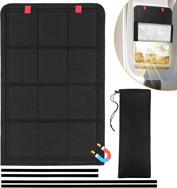 funomo RV Door Window Shade, Foldable RV Blackout