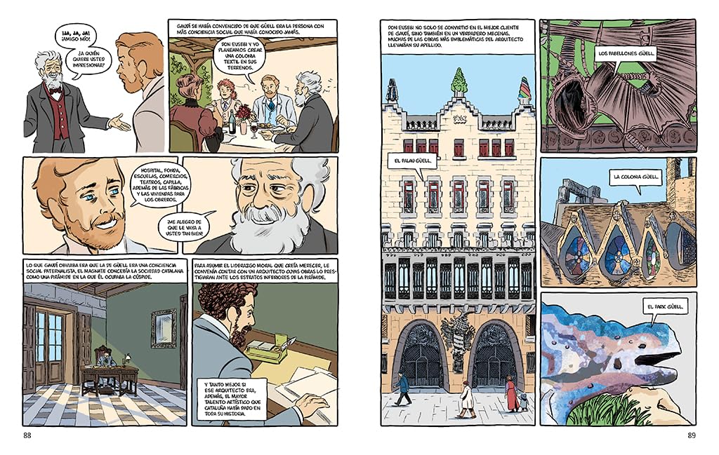 Gaudí: el soñador de Barcelona: Una biografía ilustrada (Bruguera Contemporánea)