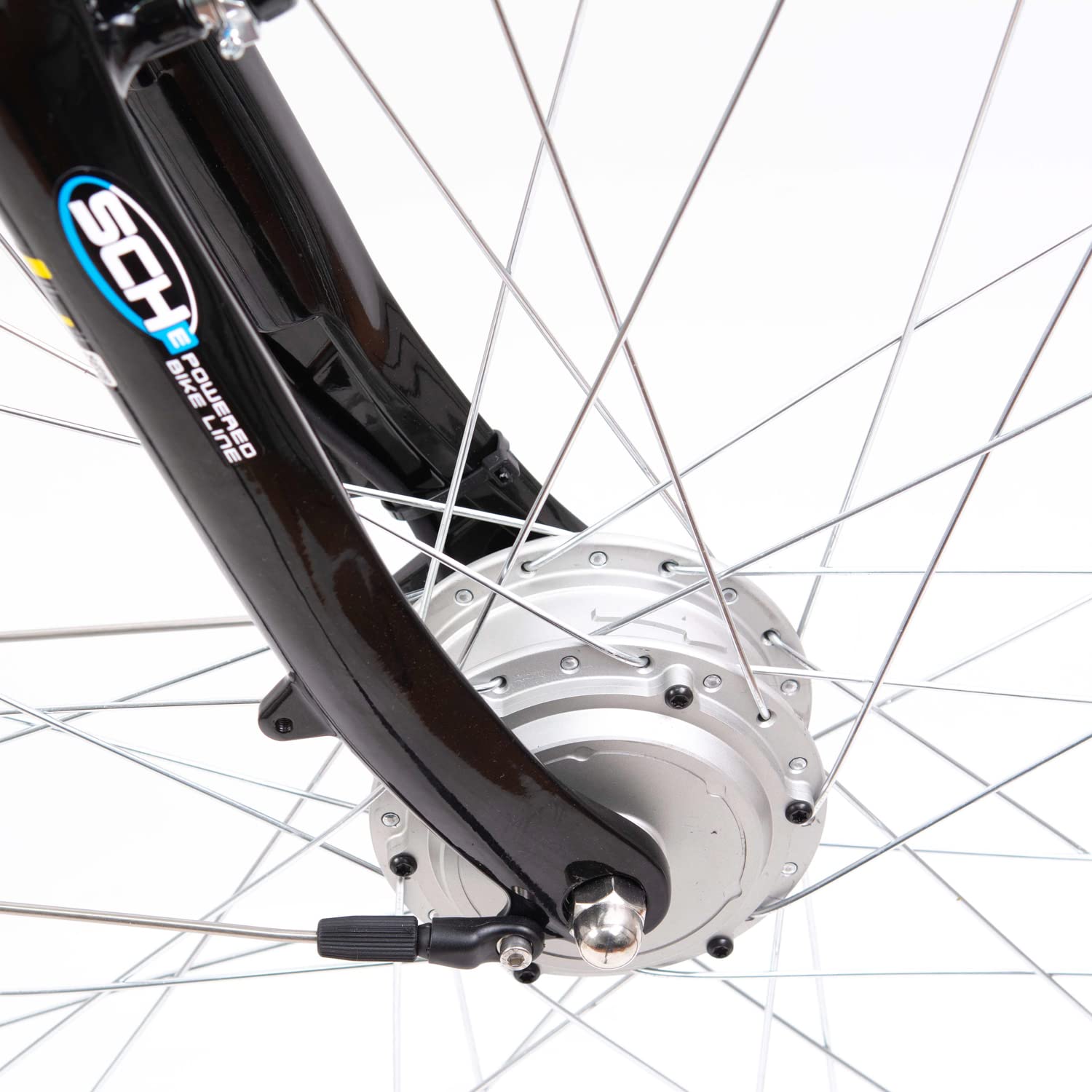 Bici elettrica a pedalata assistita SCH E-Moving 28'' city Bianca