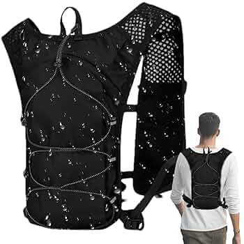 【新品未使用】mightメッシュバックパック水分補給用CV23-S冷却ベスト黒 might メッシュバックパック 水分補給用CV23-S 冷却ベスト 黒 暑