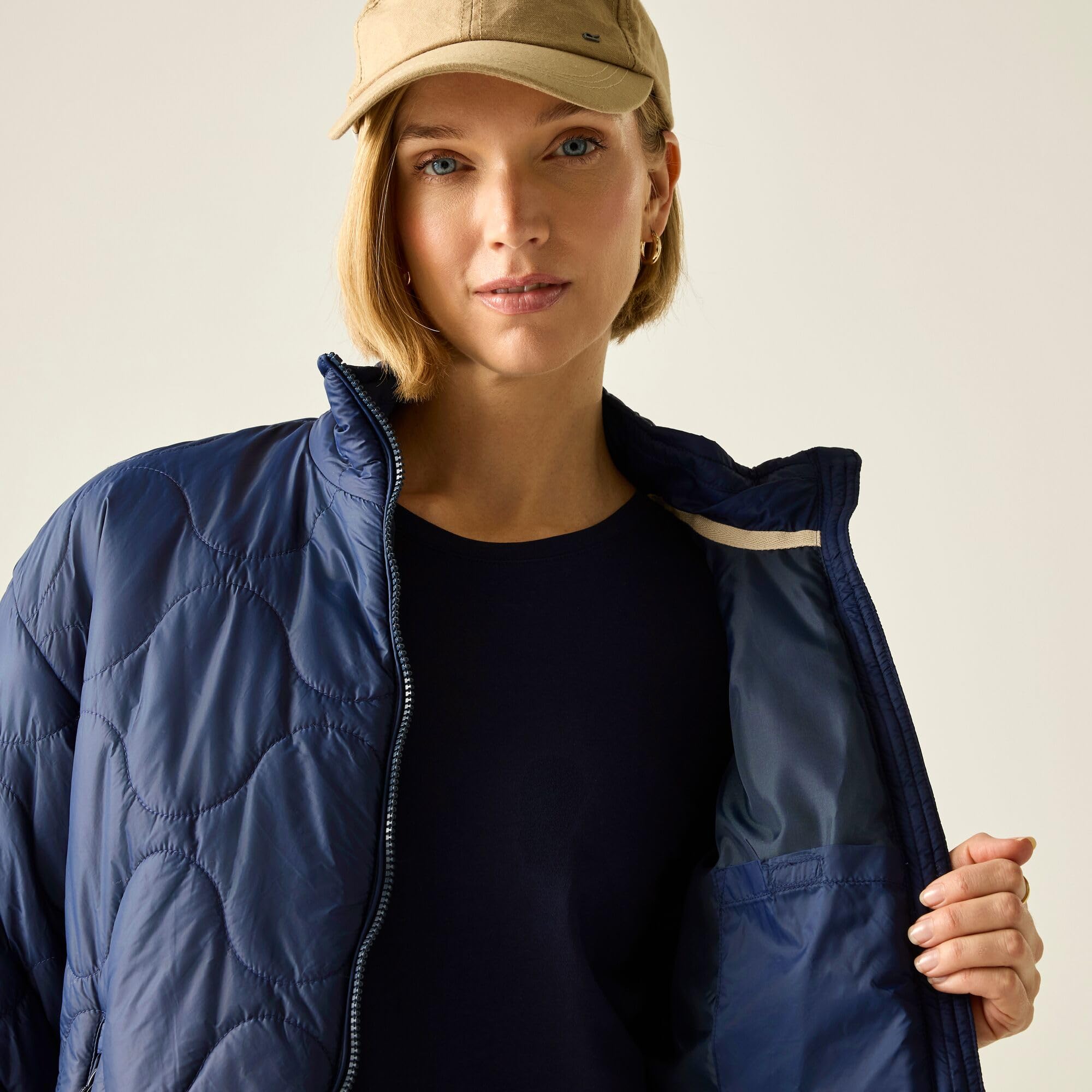 Regatta Maya Bay Andreson Marl Classic Fit Shirt hybrydowa kurtka pikowana damska męska