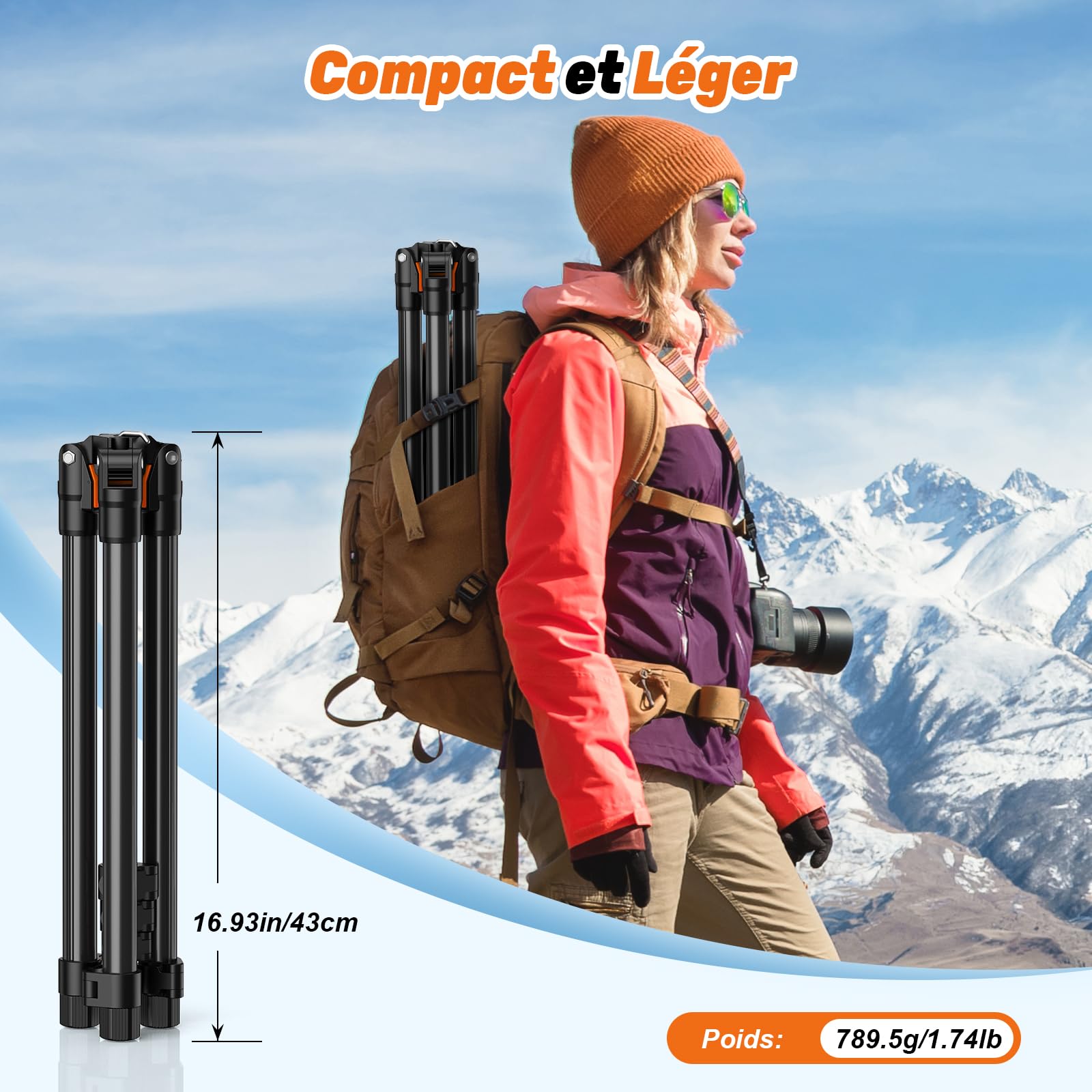 XXZU 210cm Trépied de Lampe avec Rotule, Support d'éclairage Trépied Pliant Réversible pour Studio Photographie Charge 4kg pour Softbox/Réflecteur/Lumière/Flash/Appareil Photo/Téléphone