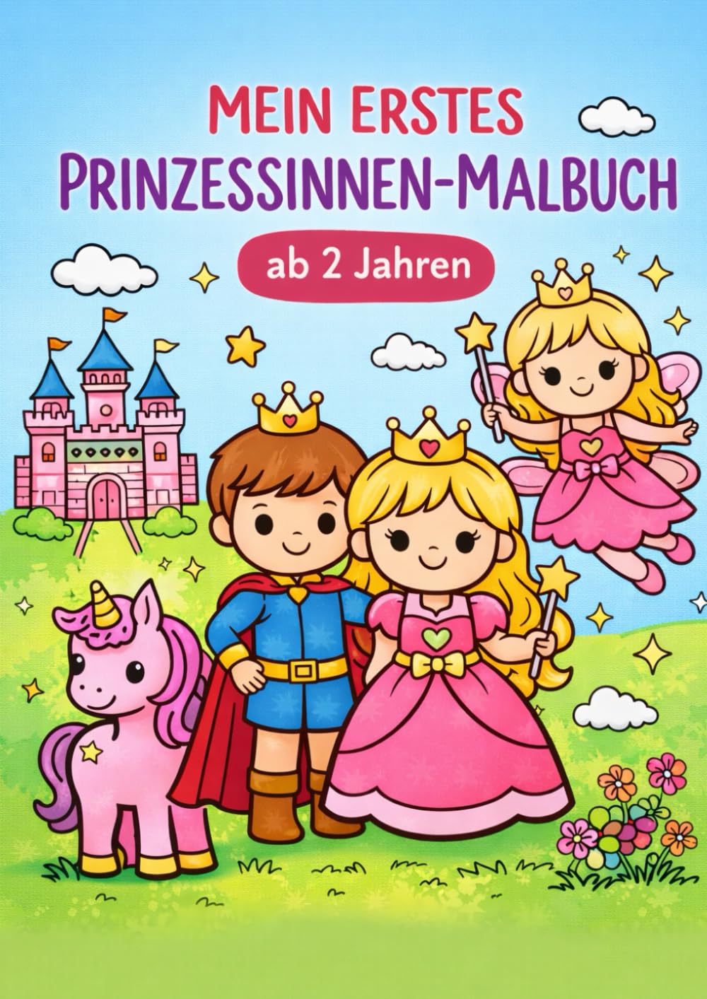 Mein erstes Prinzessinnen-Malbuch