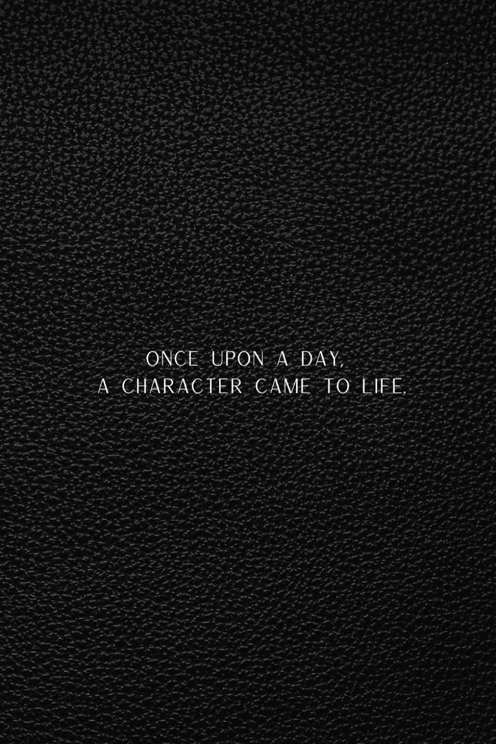 Once upon a day, a character came to life.