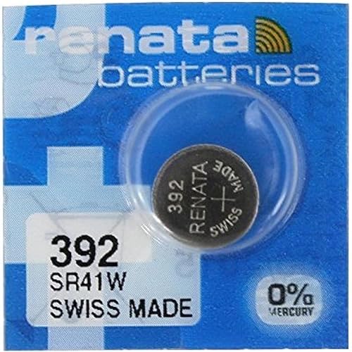RENATA Batería de reloj 1.55V Swiss Made Batteries 392 SR41W