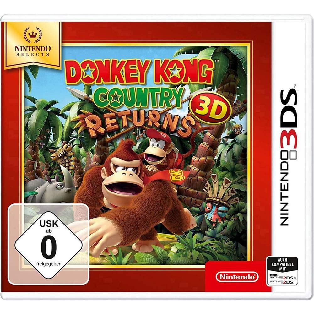 Amazon.com: Donkey Kong Country 3D - Nintendo Selects - [3DS