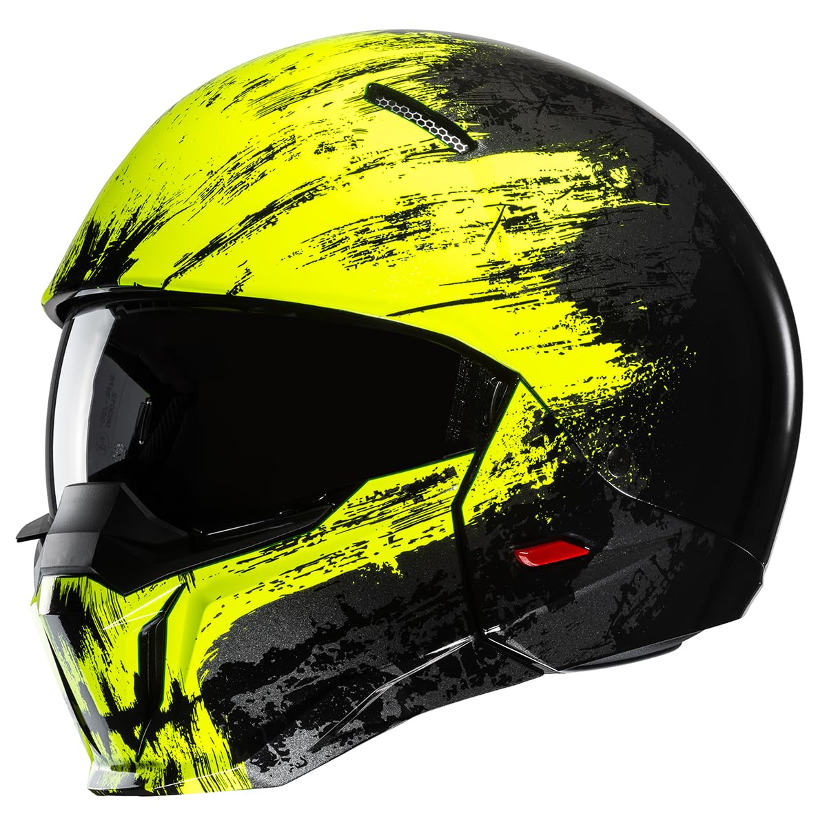 Casco de moto jet HJC i20 FURIA MC3H talla L con visor solar integrado 4