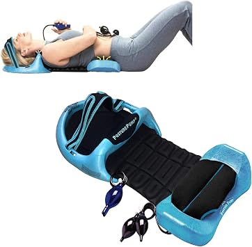 POSTURE PUMP Relief for Neck and Back Pain - Deluxe Full Spine Model 4100-S Single Air Cell Cervical DISC HYDRATOR