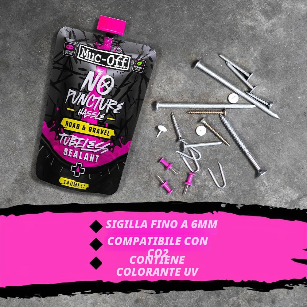 MUC-OFF accessorio no puncture hassle 500 ml STRADA/GRAVEL