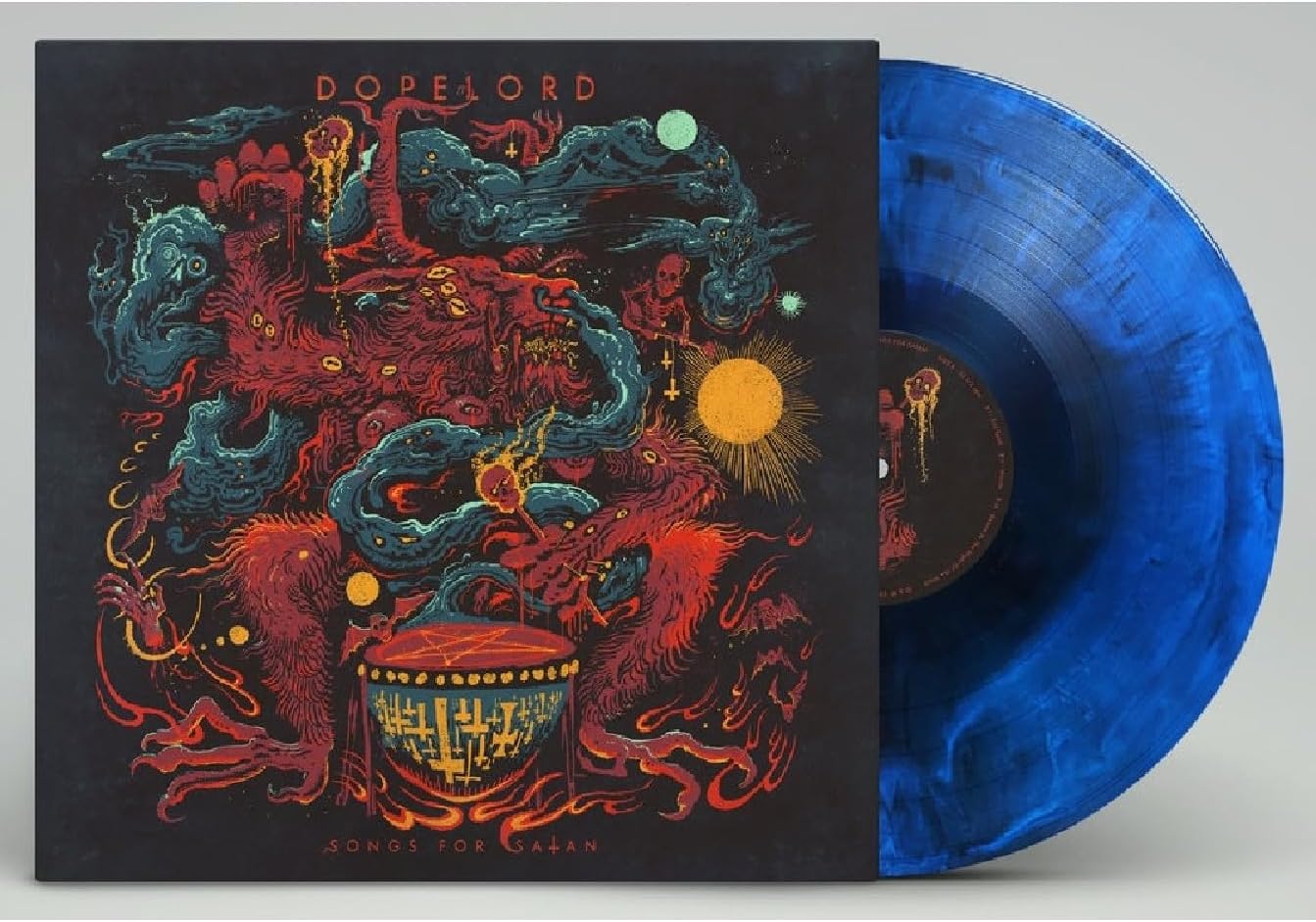 SONGS FOR SATAN (BLUE VINYL) por Artista não identificado — capa do álbum