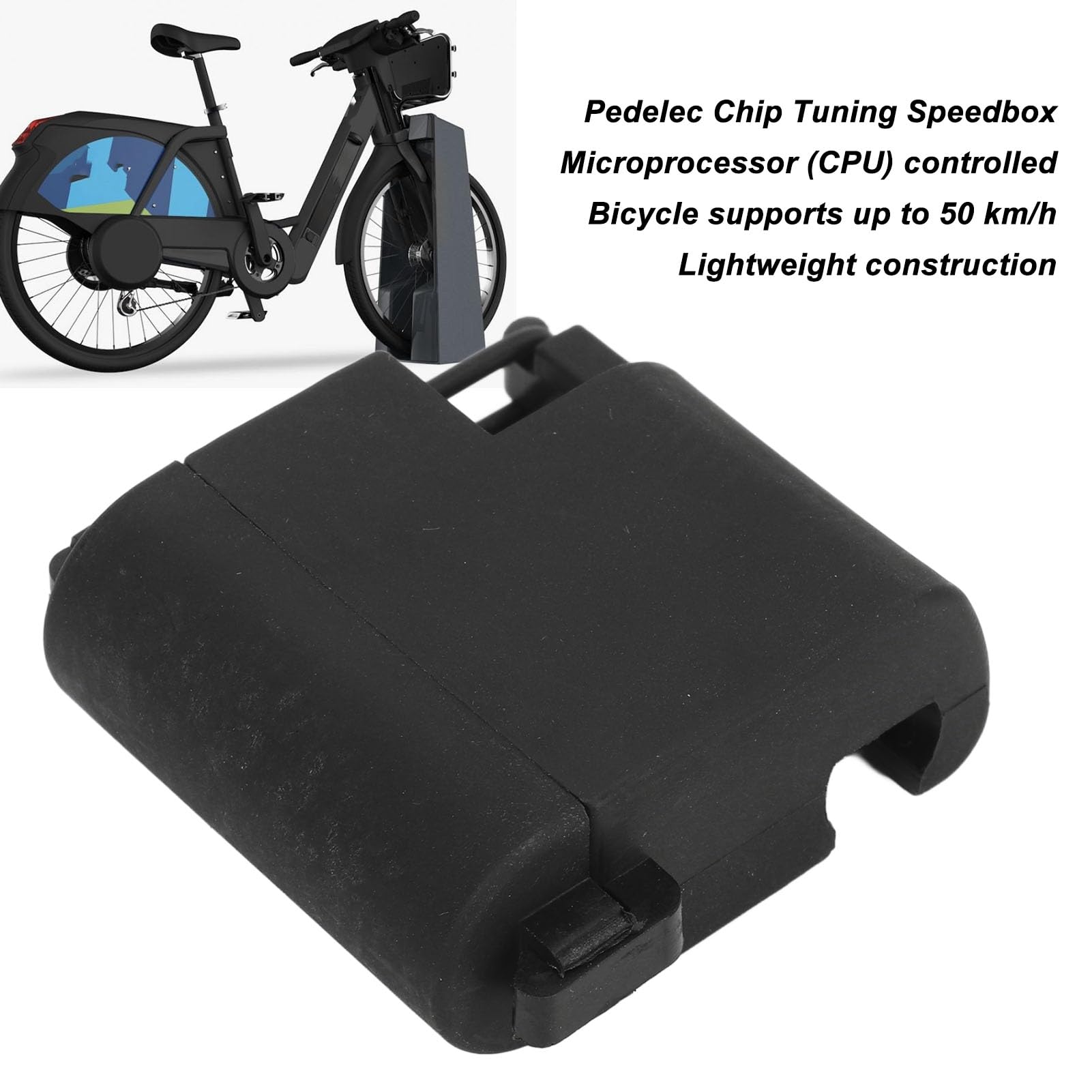 Pedelec -Chip -Tuning Speedbox 50 Kmh Hochleistungsmikroprozessor Kontrolliert Leichte ABS Elektrombike -Upgrade für Boschkkalkhoff Impuls Broseconti