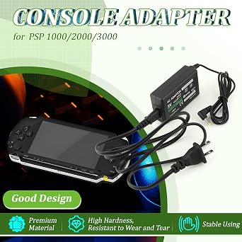 Charger AC Adapter for Sony PSP 1000/2000/3000 Series/Slim & Lite/1001/2001/ 3001 Charger Adapter Power Cord Replacement