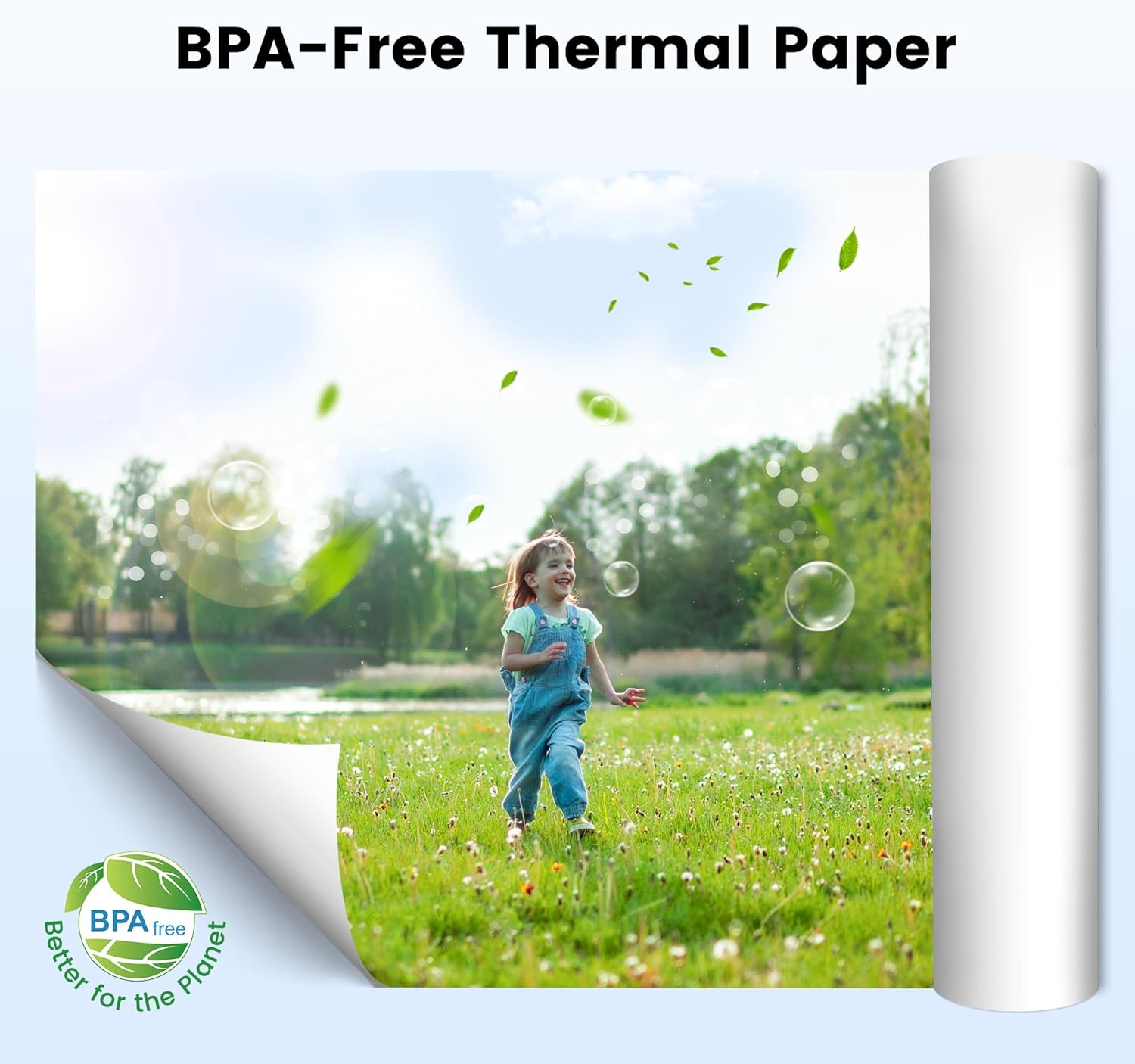 Phomemo A4 Thermal Printer Paper 4 Rolls, 210x297 mm, BPA Free, Compatible with Phomemo M832/M834 Portable Printer for Travel, Home, Photo, Invoice, Contract, 20 Sheets/Roll 4 71LXGq5+9uL. AC SL1500