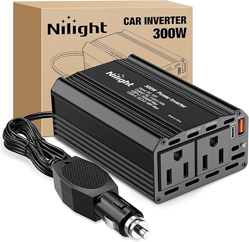 Miniatura 18 de Nilight Enchufe divisor para encendedor de cigarrillos de automóvil, división de 2 vías, 1 puerto a 2 puertos de corriente continua, adaptador