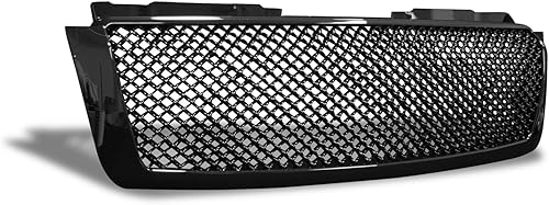 Miniatura 2 de Armordillo USA 7146983 Rejilla frontal de malla para capó, color negro brillante, para Chevy Avalanche 2007-2014