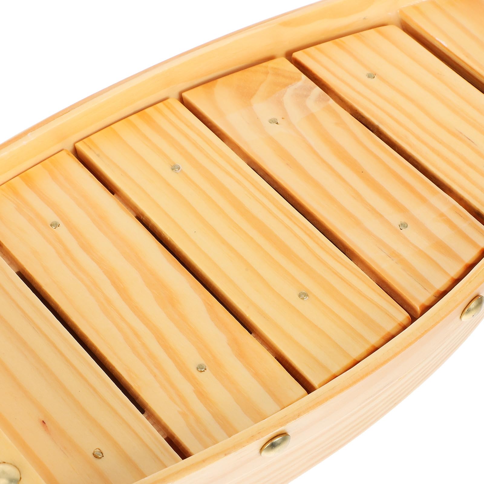 ABOOFAN Plat de Service Sushi en Bois, Forme Bateau, Style Japonerie | Collations et Sashimi, Décoration de Table, Fêtes Spéciales et Repas Familiaux, Usage Domestique ou Restaurant