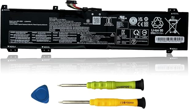 L23M4PK5 Laptop Battery Replacement for Lenovo Legion 5 16IRX9 83DG 83EW Series L23X4PK5 L23D4PK5 SB11M64607 5B11M64613 5B11M64609 SB11M64611 5B11M64606