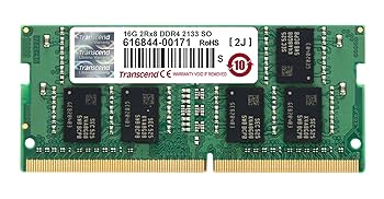 Amazon | Transcend ノートPC用 PC4-17000(DDR4-2133) 16GB 1.2V