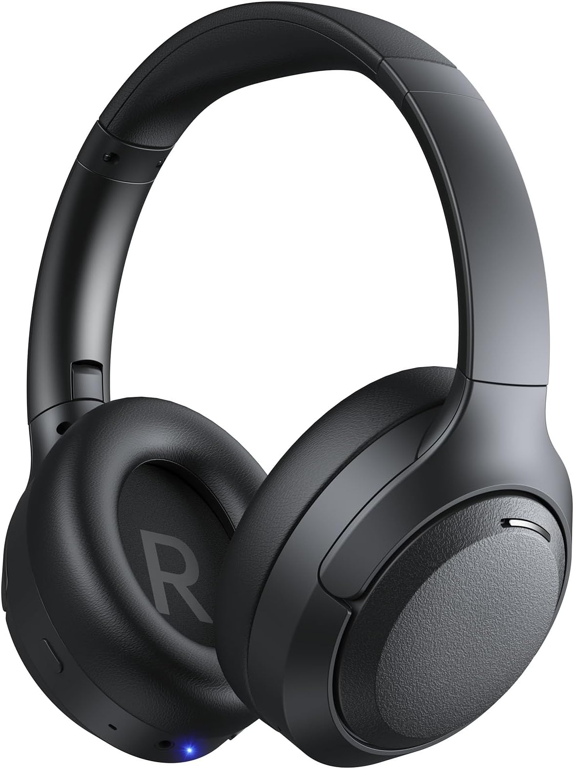 P300 Wireless Bluetooth Headphones, Active Noise Cancelling Over Ear Headset with ENC Mic,Transparency Mode, 100H Playtime, Hi-Res Audio, Deep Bass,BT 5.4 Headset for Music Office Travel