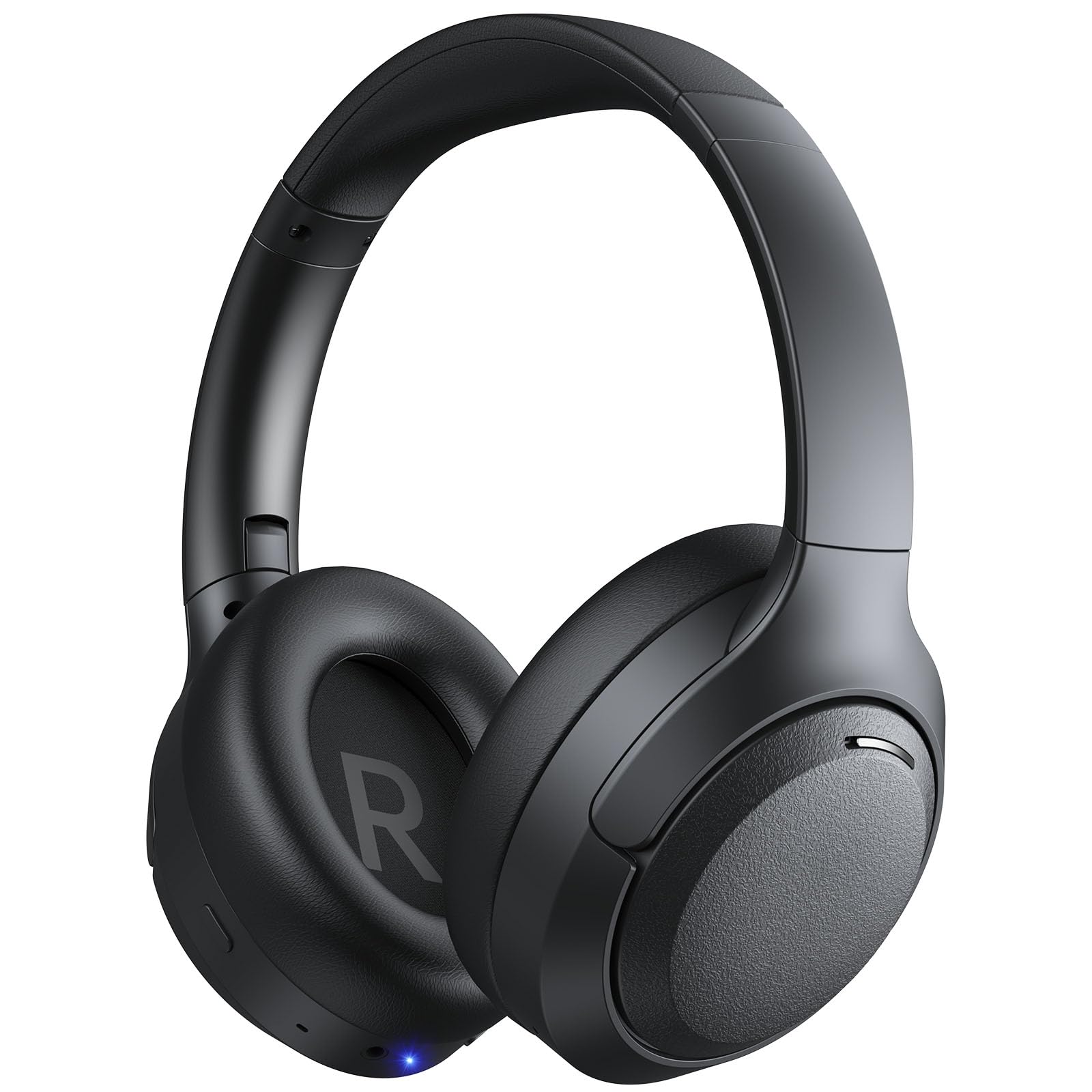 P300 Wireless Bluetooth Headphones, Active Noise Cancelling Over Ear Headset with ENC Mic,Transparency Mode, 100H Playtime, Hi-Res Audio, Deep Bass,BT 5.4 Headset for Music Office Travel